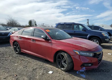 2019 Honda Accord Sport z USA, uszkodzony, nr VIN 1HGCV1F39KA085005